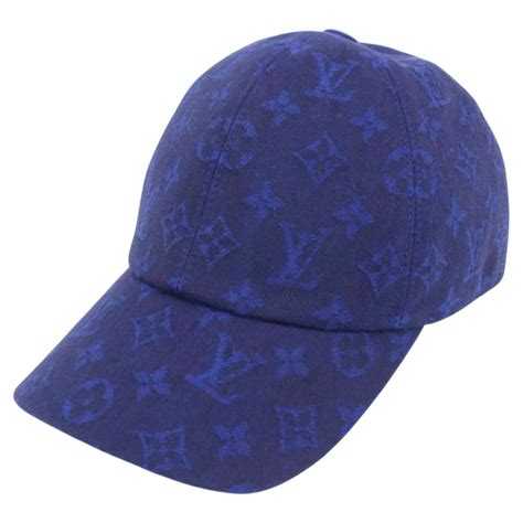 casquette lv bleu